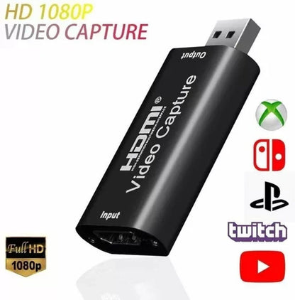 CAPTURADOR DE VIDEO HDMI USB